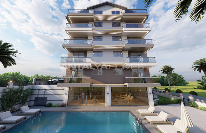 Chic Properties in a Complex with a Pool in Muğla Fethiye