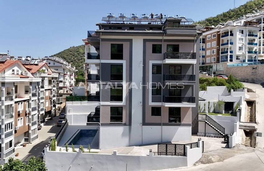 Eleganta Fastigheter I Ett Komplex Med Pool I Muğla Fethiye 2