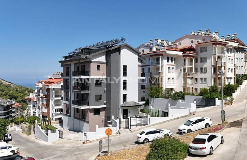 Eleganta Fastigheter I Ett Komplex Med Pool I Muğla Fethiye 4