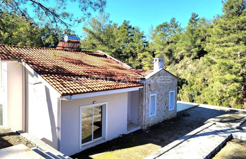 Fristående Hus Med Pool Och Naturutsikt I Mugla Fethiye 11