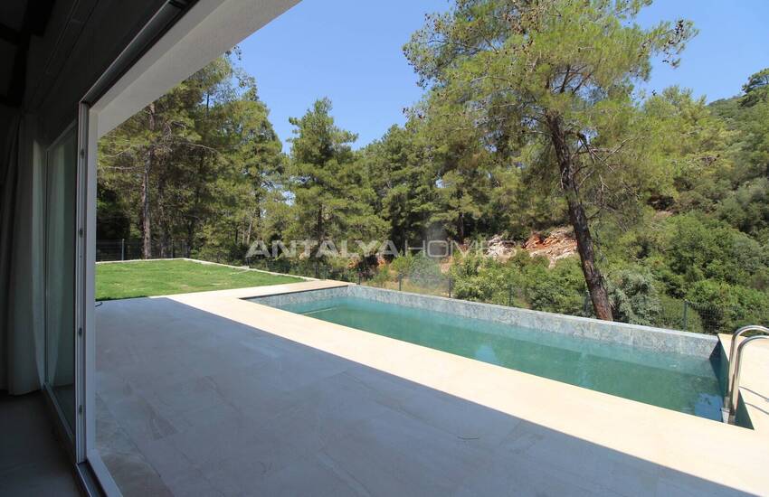 Fristående Hus Med Pool Och Naturutsikt I Mugla Fethiye 10