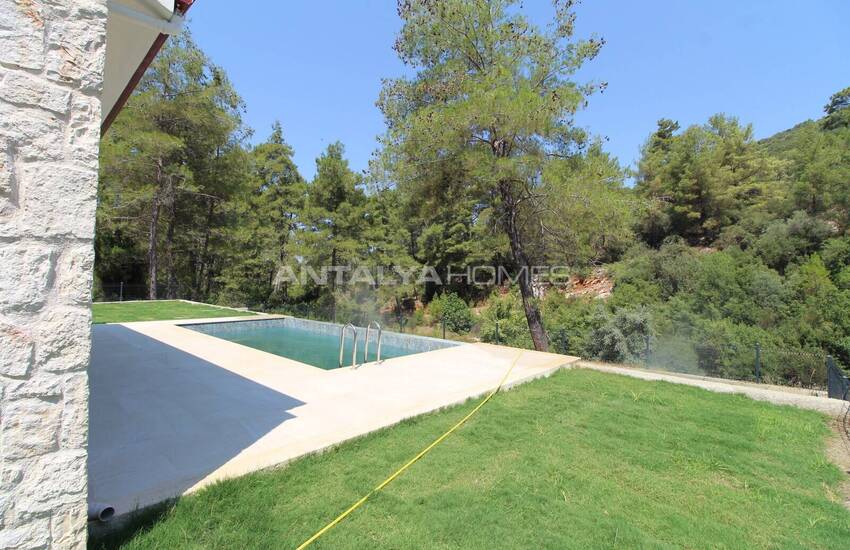 Fristående Hus Med Pool Och Naturutsikt I Mugla Fethiye 5