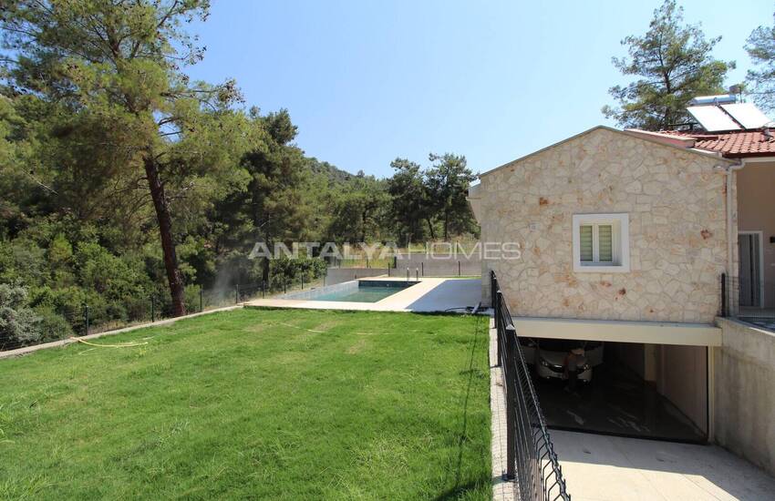 Fristående Hus Med Pool Och Naturutsikt I Mugla Fethiye 8
