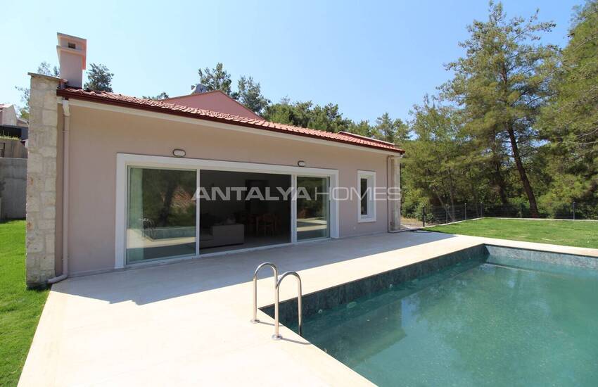 Fristående Hus Med Pool Och Naturutsikt I Mugla Fethiye 2