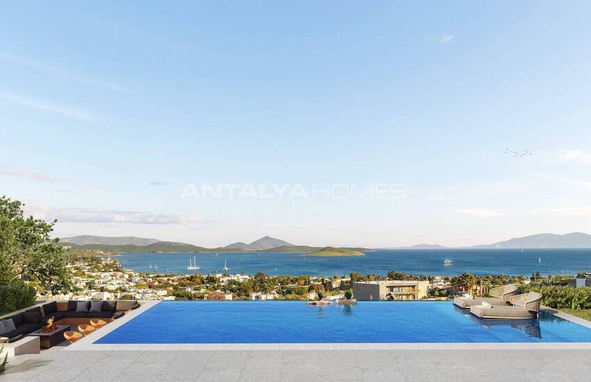 Stijlvolle Vrijstaande Huizen Met Tuin En Zwembad In Bodrum 11