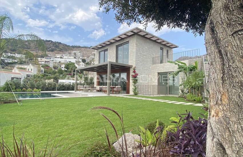 Stijlvolle Vrijstaande Huizen Met Tuin En Zwembad In Bodrum 8