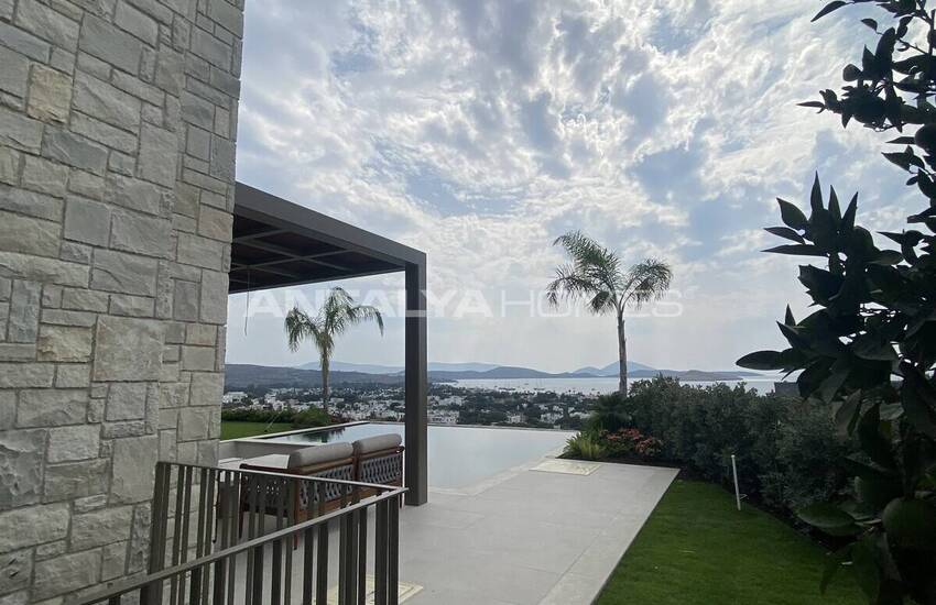 Stijlvolle Vrijstaande Huizen Met Tuin En Zwembad In Bodrum 9