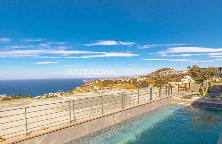 Huizen Met Zeezicht, Privézwembad En Tuin In Bodrum 4