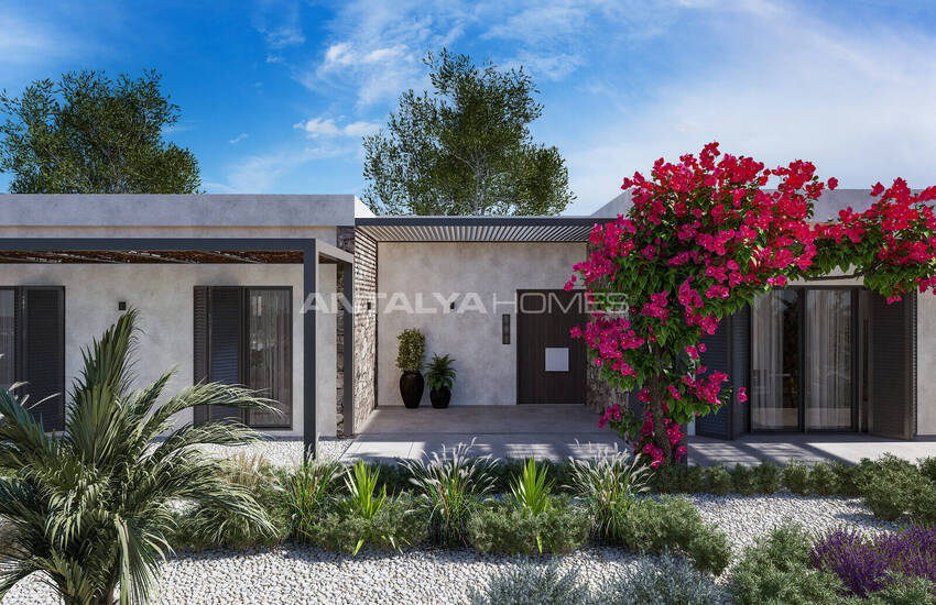 Houses with Sea View and Outbuilding in Bodrum Gumusluk 9