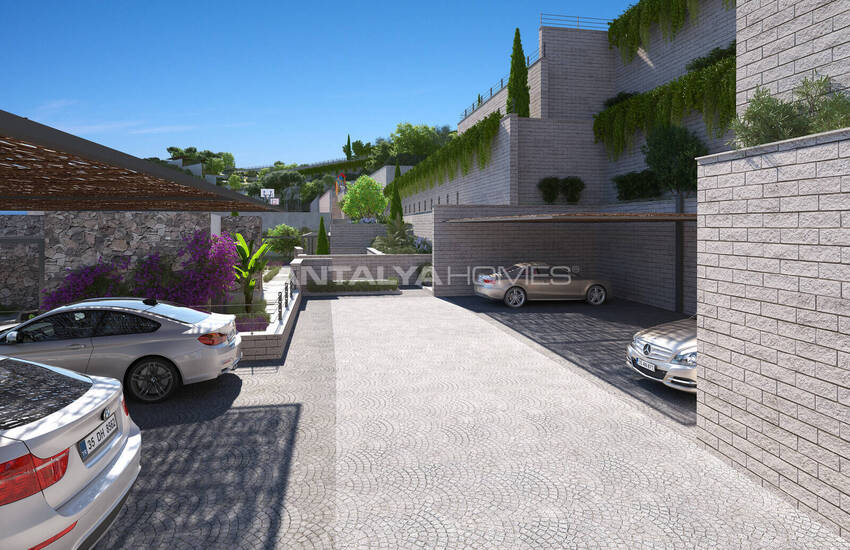 Houses with Sea View and Outbuilding in Bodrum Gumusluk 25