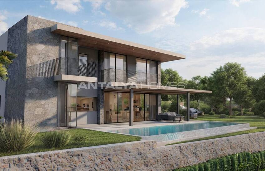 Maisons Individuelles De 5 Chambres Avec Piscine À Bodrum 4