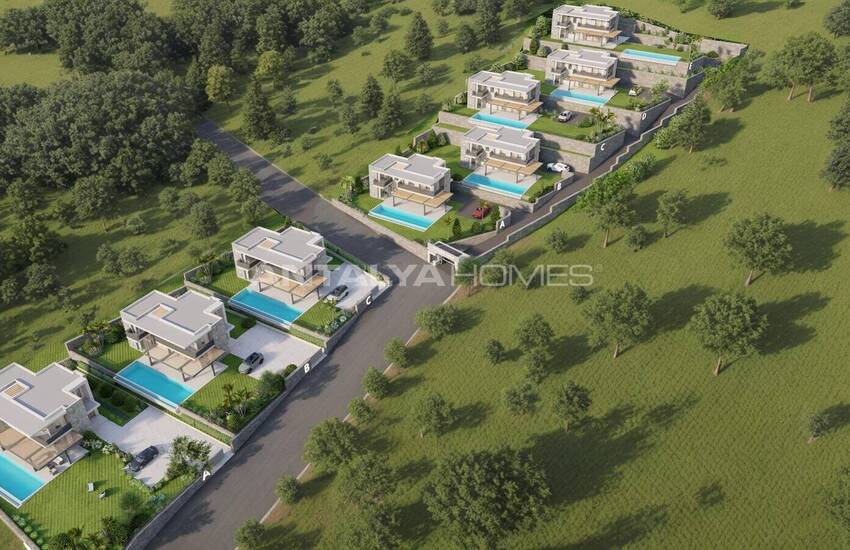 Maisons Individuelles De 5 Chambres Avec Piscine À Bodrum 6