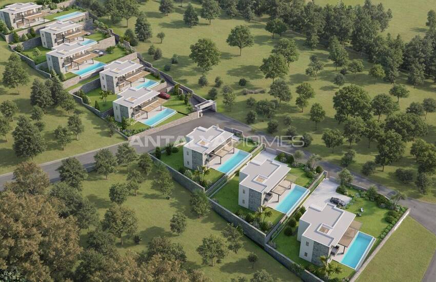 Maisons Individuelles De 5 Chambres Avec Piscine À Bodrum 7