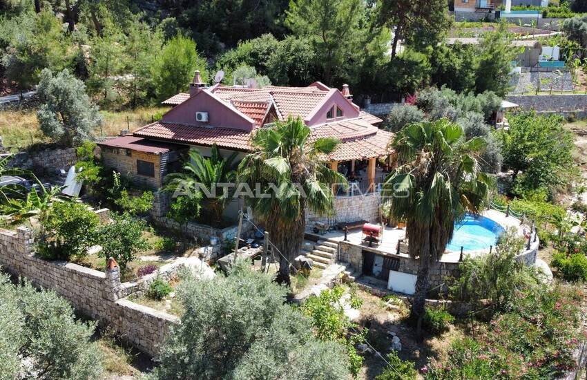 منزل مع مسبح خاص وإطلالة على وادي الفراشات في فتحية موغلا 2