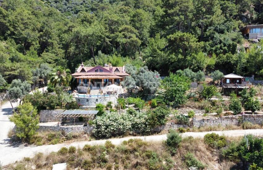 منزل مع مسبح خاص وإطلالة على وادي الفراشات في فتحية موغلا 5