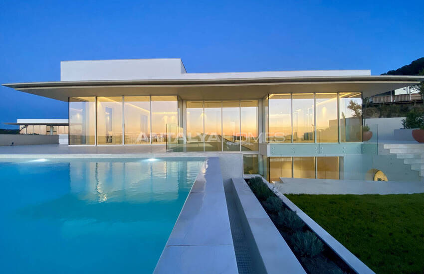 Роскошные Отдельные Виллы с Бассейном в Яликавак, Бодрум 1