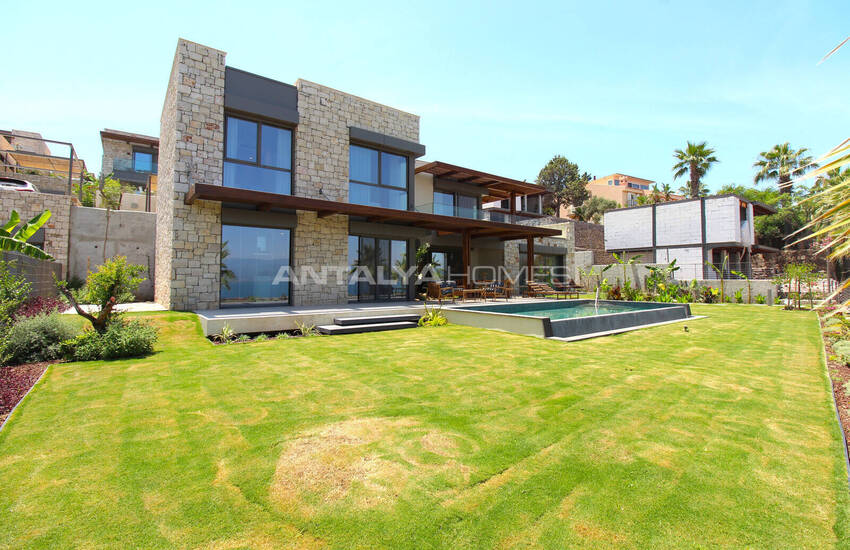 Sea View Villas in a Featured Complex in Bodrum 6
