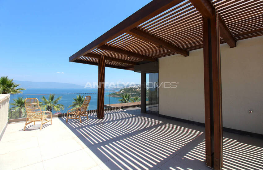 Sea View Villas in a Featured Complex in Bodrum 7