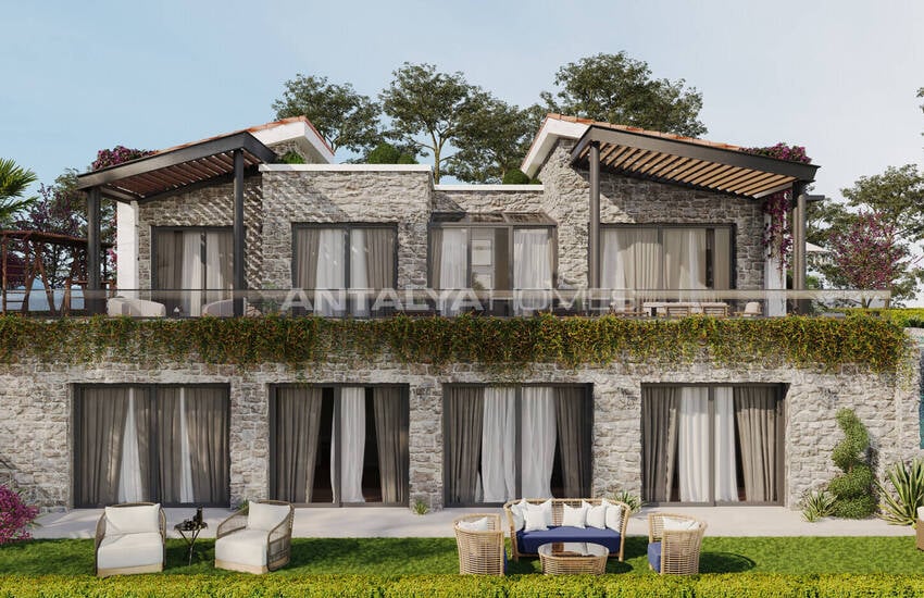 Villas Individuelles Avec Vue Sur Mer Dans Un Projet À Bodrum Turquie 4