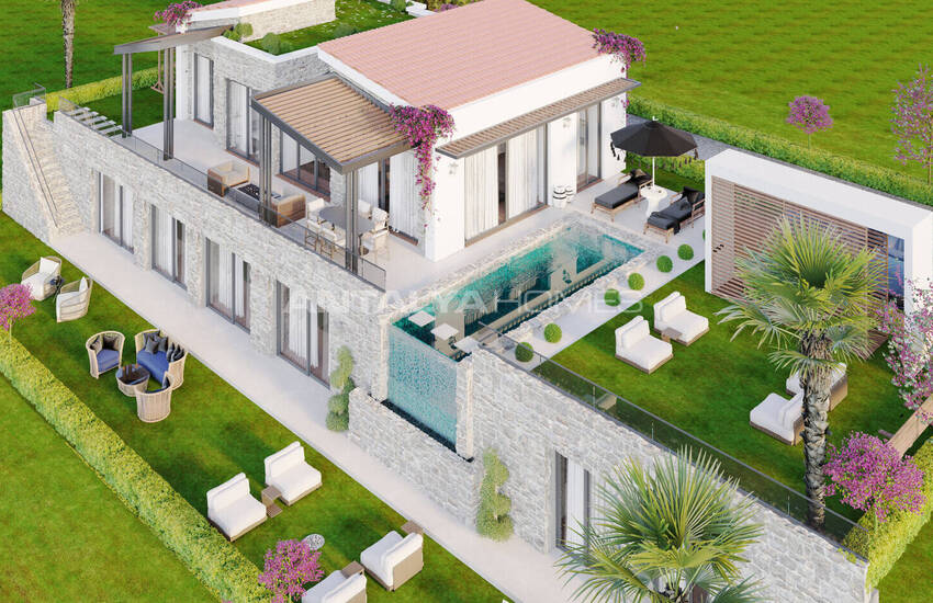 Villas Individuelles Avec Vue Sur Mer Dans Un Projet À Bodrum Turquie 17