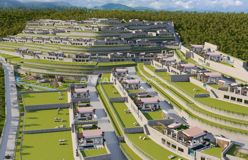 Villas Individuelles Avec Vue Sur Mer Dans Un Projet À Bodrum Turquie 19