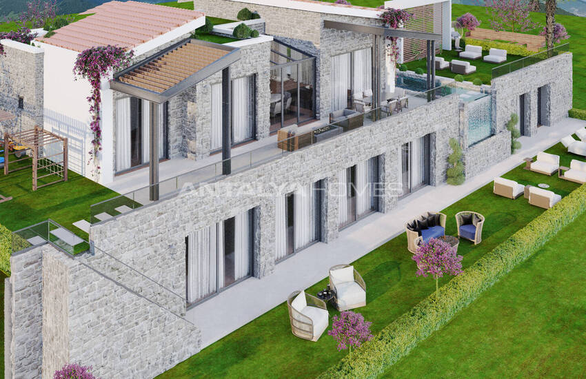 Villas Individuelles Avec Vue Sur Mer Dans Un Projet À Bodrum Turquie 11