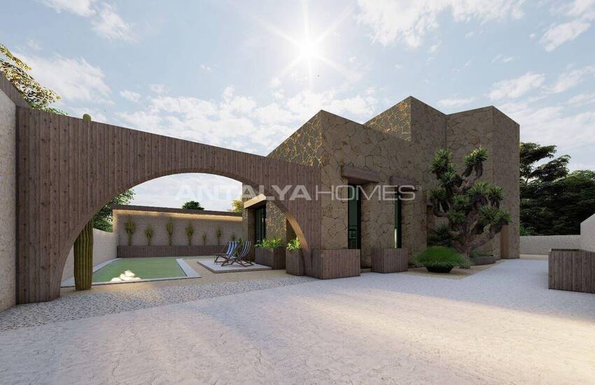 Vrijstaande Huizen Met Zeezicht En Zwembad In Bodrum Gumusluk 12