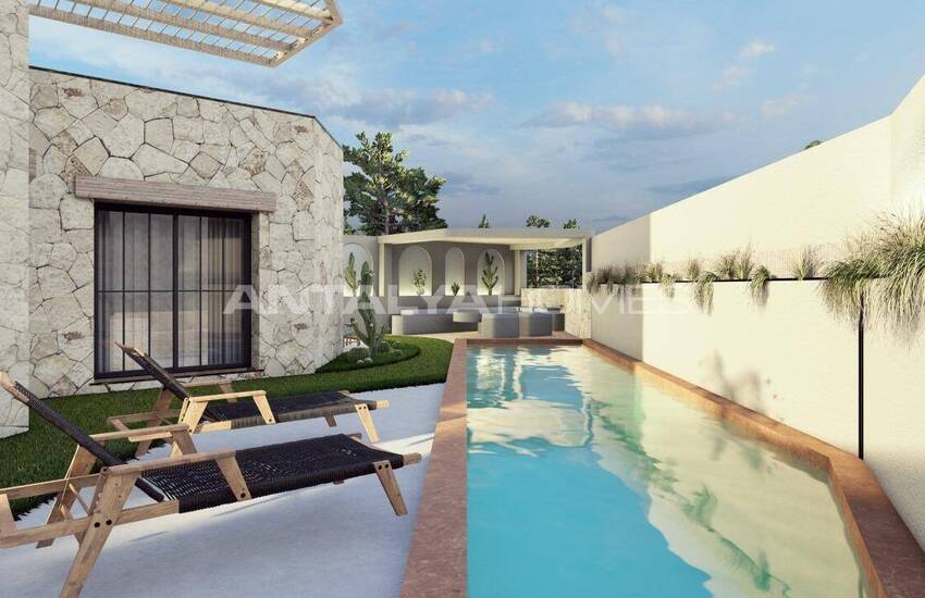Vrijstaande Huizen Met Zeezicht En Zwembad In Bodrum Gumusluk 13