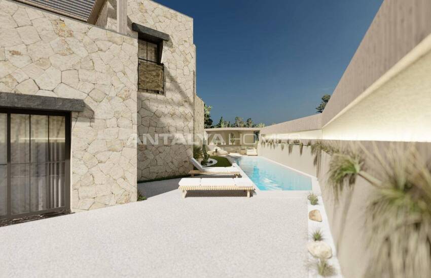 Vrijstaande Huizen Met Zeezicht En Zwembad In Bodrum Gumusluk 11