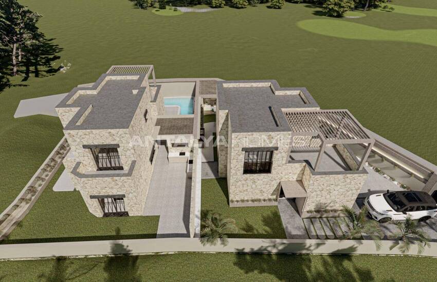 Vrijstaande Huizen Met Zeezicht En Zwembad In Bodrum Gumusluk 17