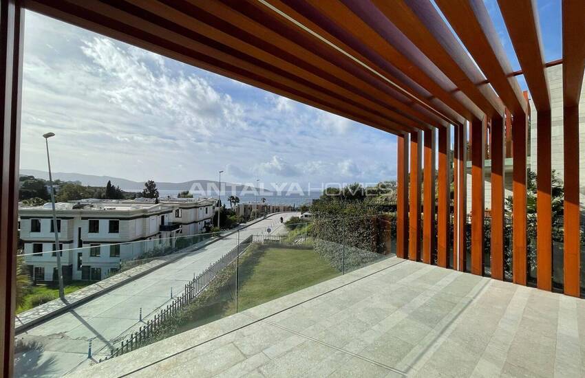 املاک با دید دریا در یک مجتمع امن در بدروم ترکیه 6