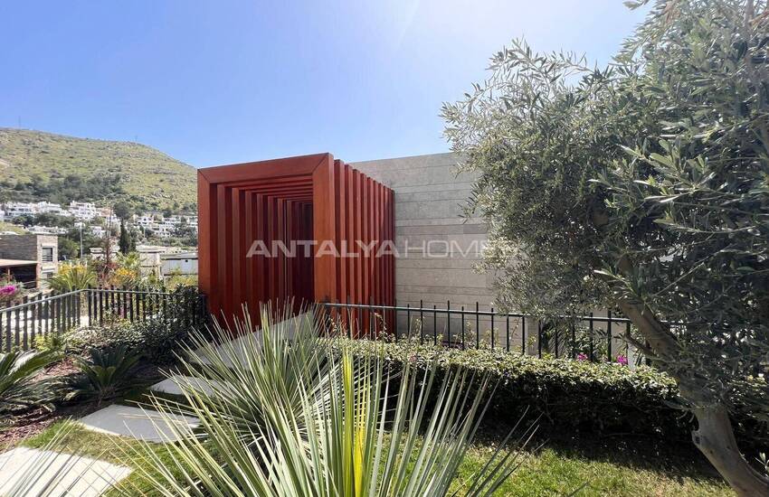 املاک با دید دریا در یک مجتمع امن در بدروم ترکیه 9