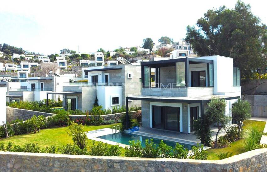 Nature View Elegant Villa with Pool in Bodrum Gumusluk 2