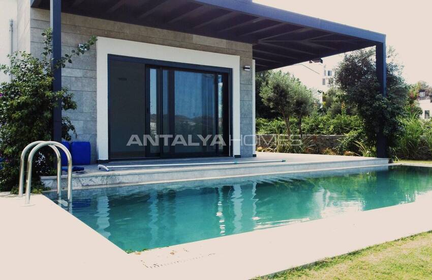 Nature View Elegant Villa with Pool in Bodrum Gumusluk 4