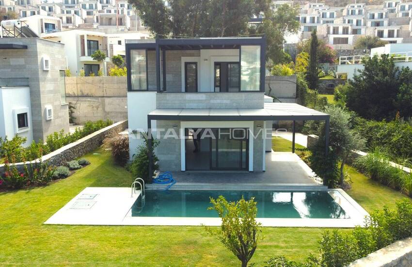Nature View Elegant Villa with Pool in Bodrum Gumusluk 5