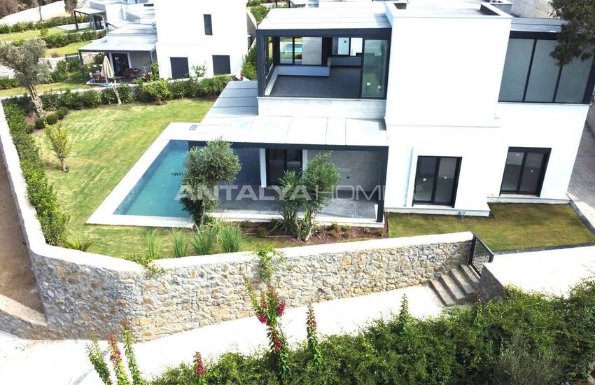 Nature View Elegant Villa with Pool in Bodrum Gumusluk 6
