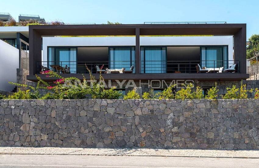 Maisons Vue Mer Dans Un Projet Avec Plage Privée À Bodrum Mugla 5