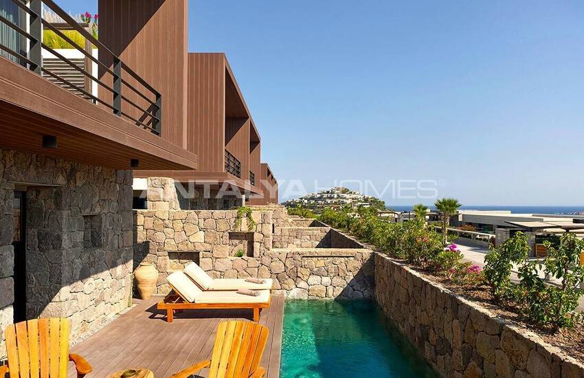 Maisons Vue Mer Dans Un Projet Avec Plage Privée À Bodrum Mugla 7