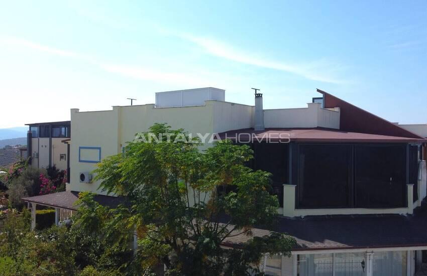 Panoramic Sea and Lake View Elegant Apartment in Bodrum 8