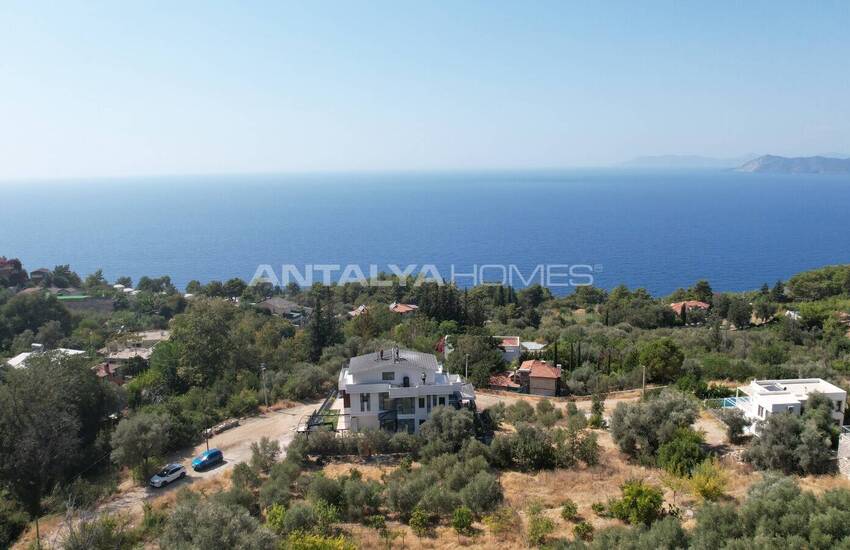 ویلای زیبا با استخر خصوصی و منظره دریا در فتحیه 9