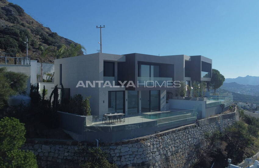 ویلا مستقل با دید دریا با استخر در بدروم ترکیه 6