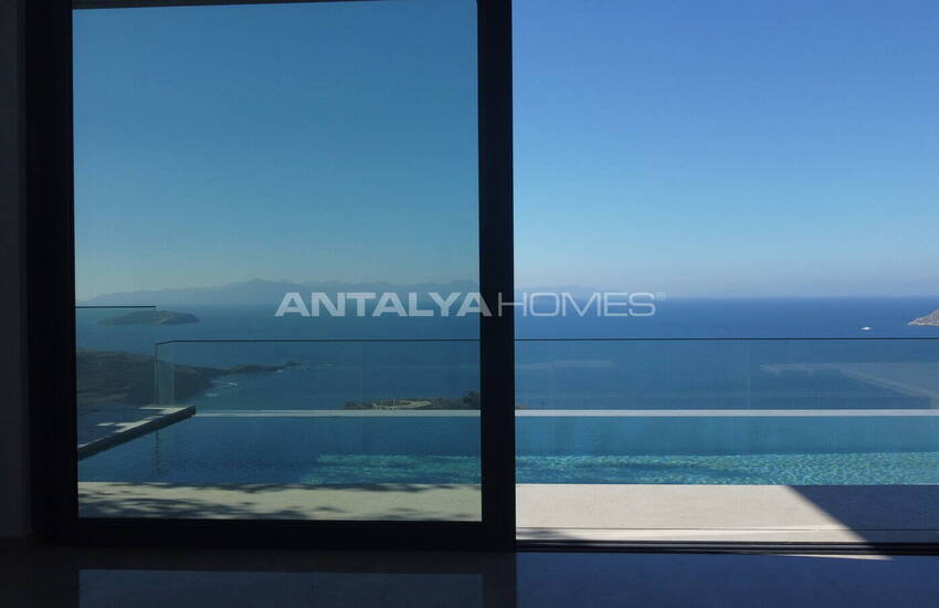 ویلا مستقل با دید دریا با استخر در بدروم ترکیه 3
