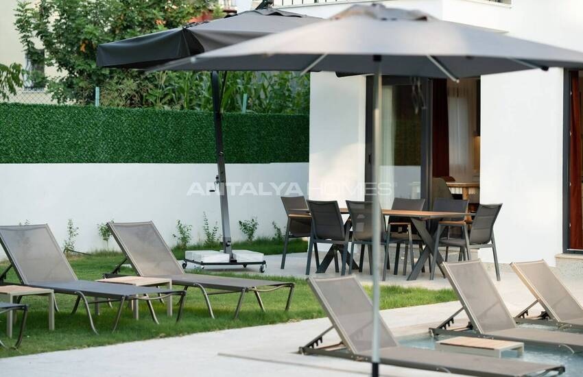 خانه های زیبا با استخر و پارکینگ اختصاصی در فتحیه چیفتلیک 9