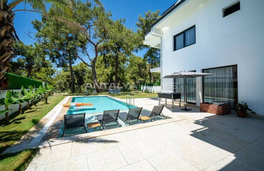 خانه های زیبا با استخر و پارکینگ اختصاصی در فتحیه چیفتلیک 7