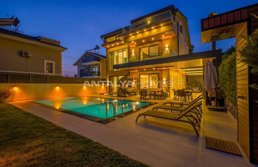 Detached Luxury House with Pool in Fethiye Akarca 9