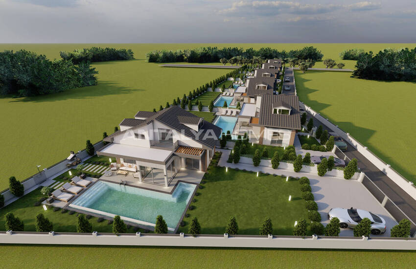 Fristående Hus I Ett Komplex Med Pool I Çalış Fethiye 16