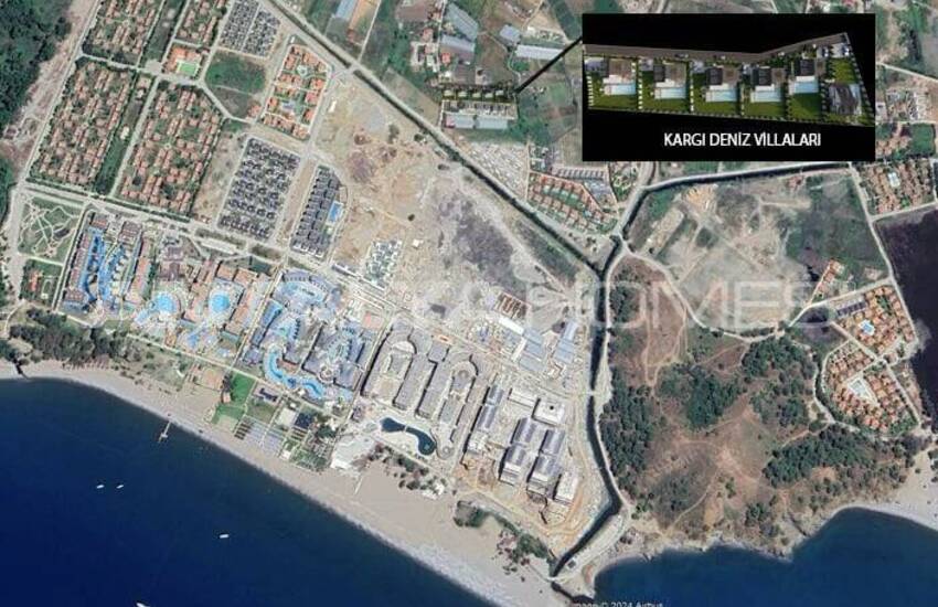 Fristående Hus I Ett Komplex Med Pool I Çalış Fethiye 18