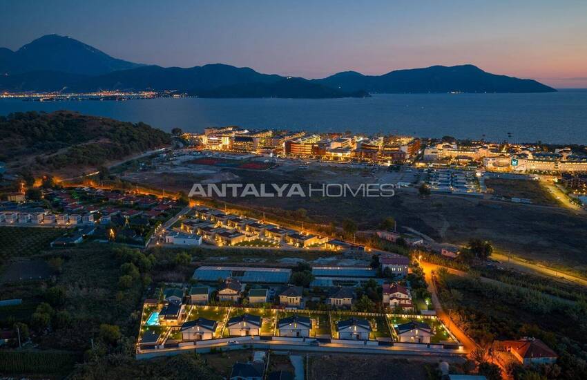 منازل منفصلة في مجمع مع مسبح في شاليش فتحية 2