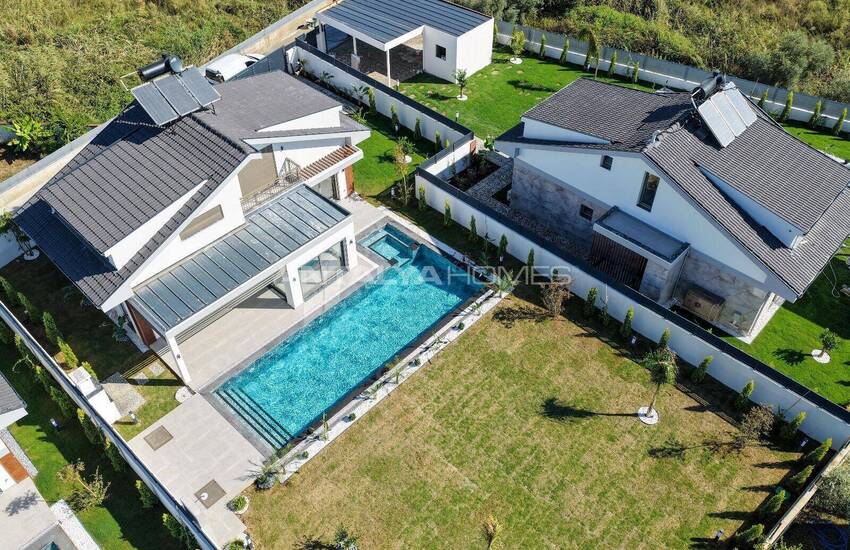 منازل منفصلة في مجمع مع مسبح في شاليش فتحية 7