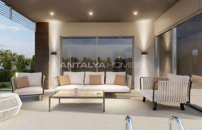 Detached Houses in a Complex with Pool in Çalış Fethiye 12